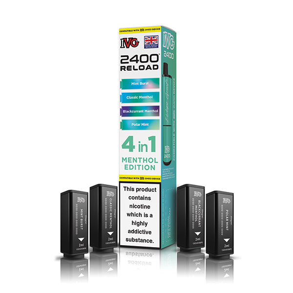 IVG 2400 Reload 4in1 Prefilled Pods