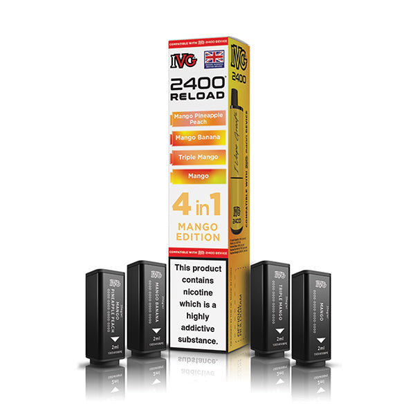 IVG 2400 Reload 4in1 Prefilled Pods