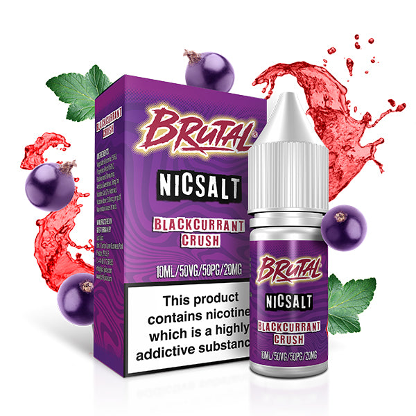 Just Juice Brutal Drinks Blackcurrant Crush 10ml Nic Salt