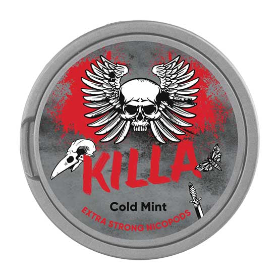 KILLA Cold Mint Snus - Nicotine Pouches