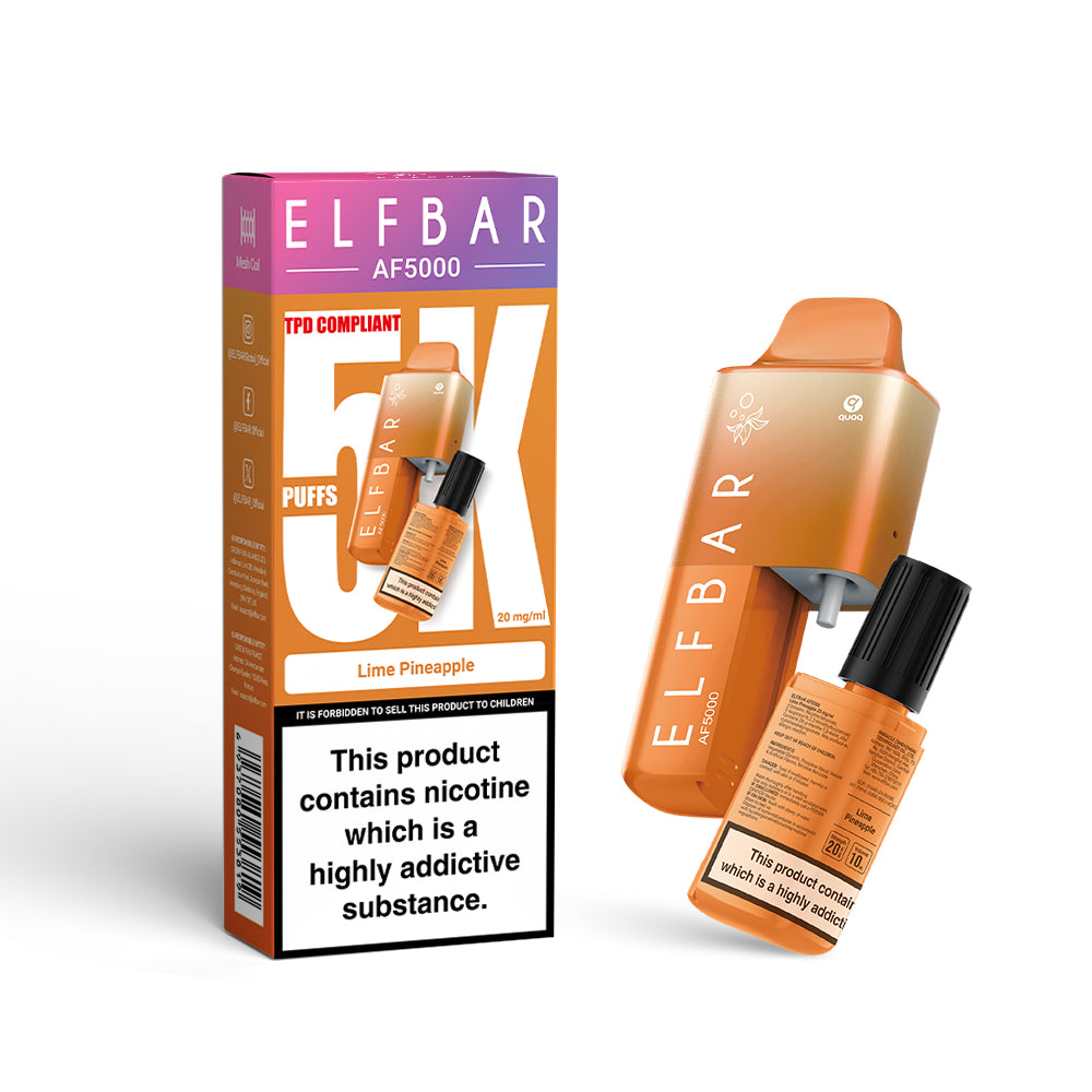 Elf Bar AF5000 Disposable Vape - Lime Purple