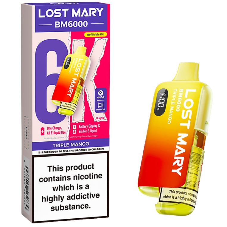 Lost Mary BM6000 Prefilled Pod Kit