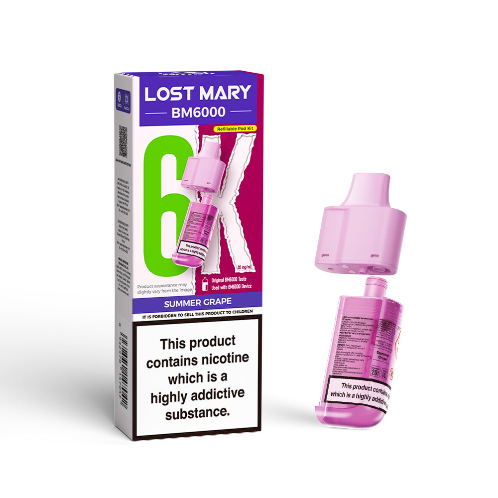 Lost Mary BM6000 Prefilled Pod 20mg
