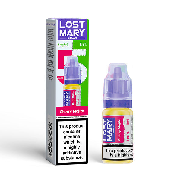 Lost Mary 10ml Nic Salts (5mg) - Cherry Mojito