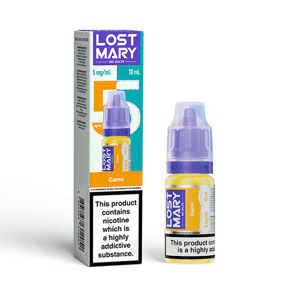 Lost Mary 10ml Nic Salts (5mg) - Gami