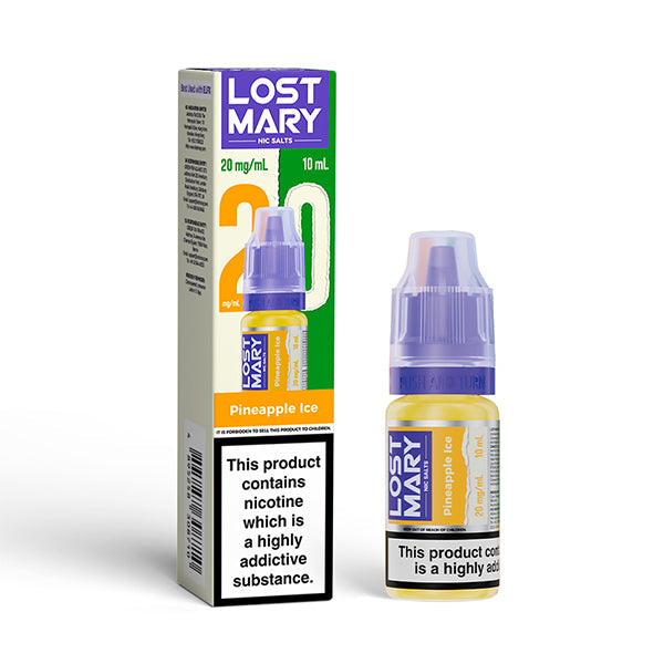 Lost Mary 10ml Nic Salts (20mg) - Pineapple Ice