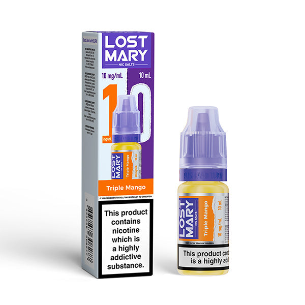 Lost Mary 10ml Nic Salts (10mg) - Triple Mango