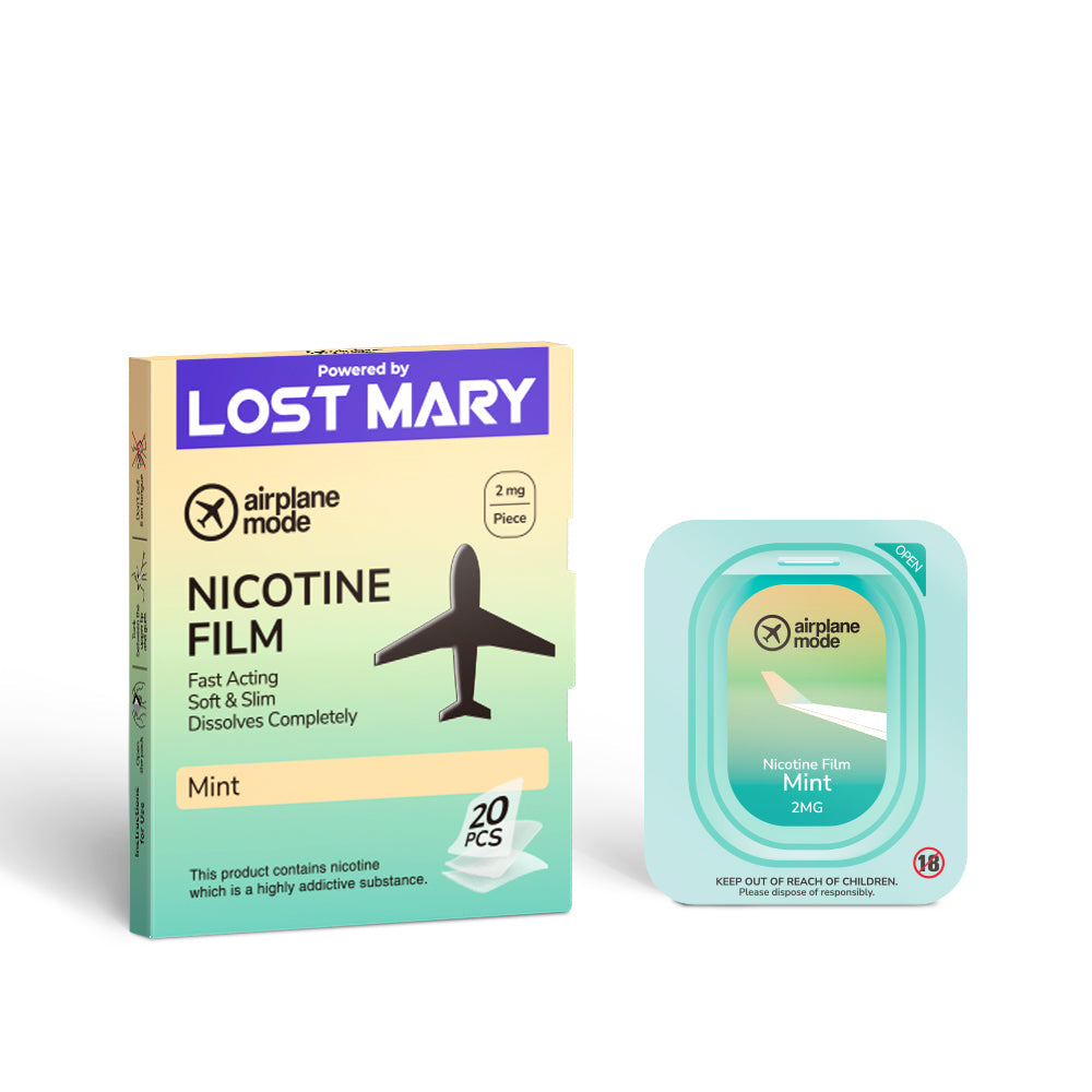 Lost Mary Airplane Mode Nicotine Film