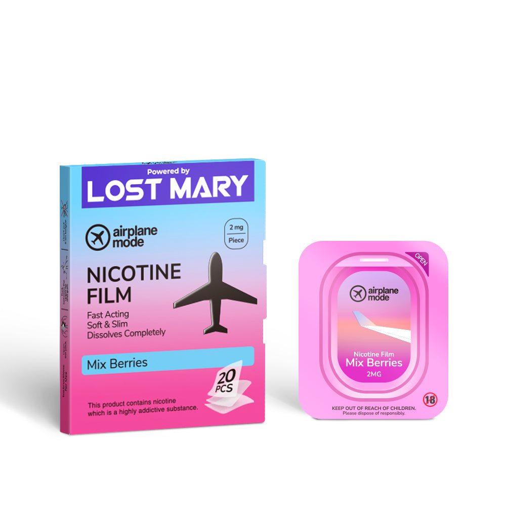 Lost Mary Airplane Mode Nicotine Film
