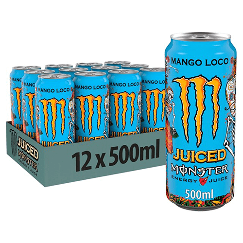 Monster Energy Drink Mango Loco 12x500ml (Shipping Restricted)