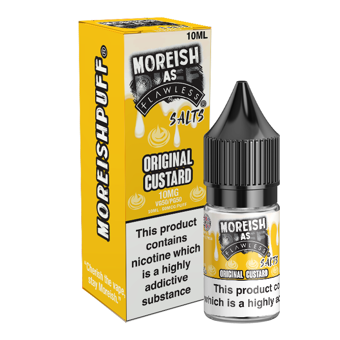 Moreish As Flawless 10ml Nic Salt 10mg