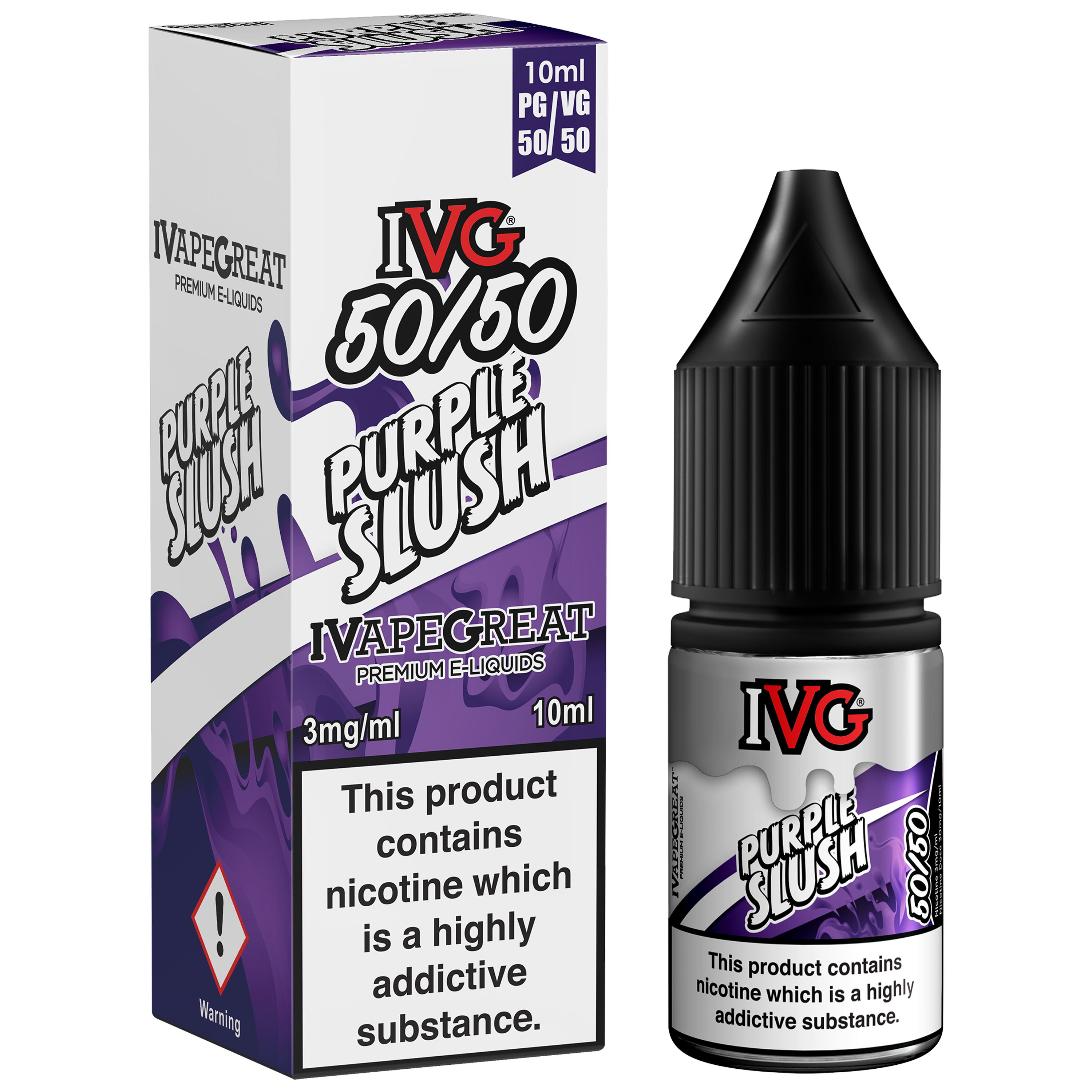 Purple Slush Nic Salt by IVG - Nic Salts UK