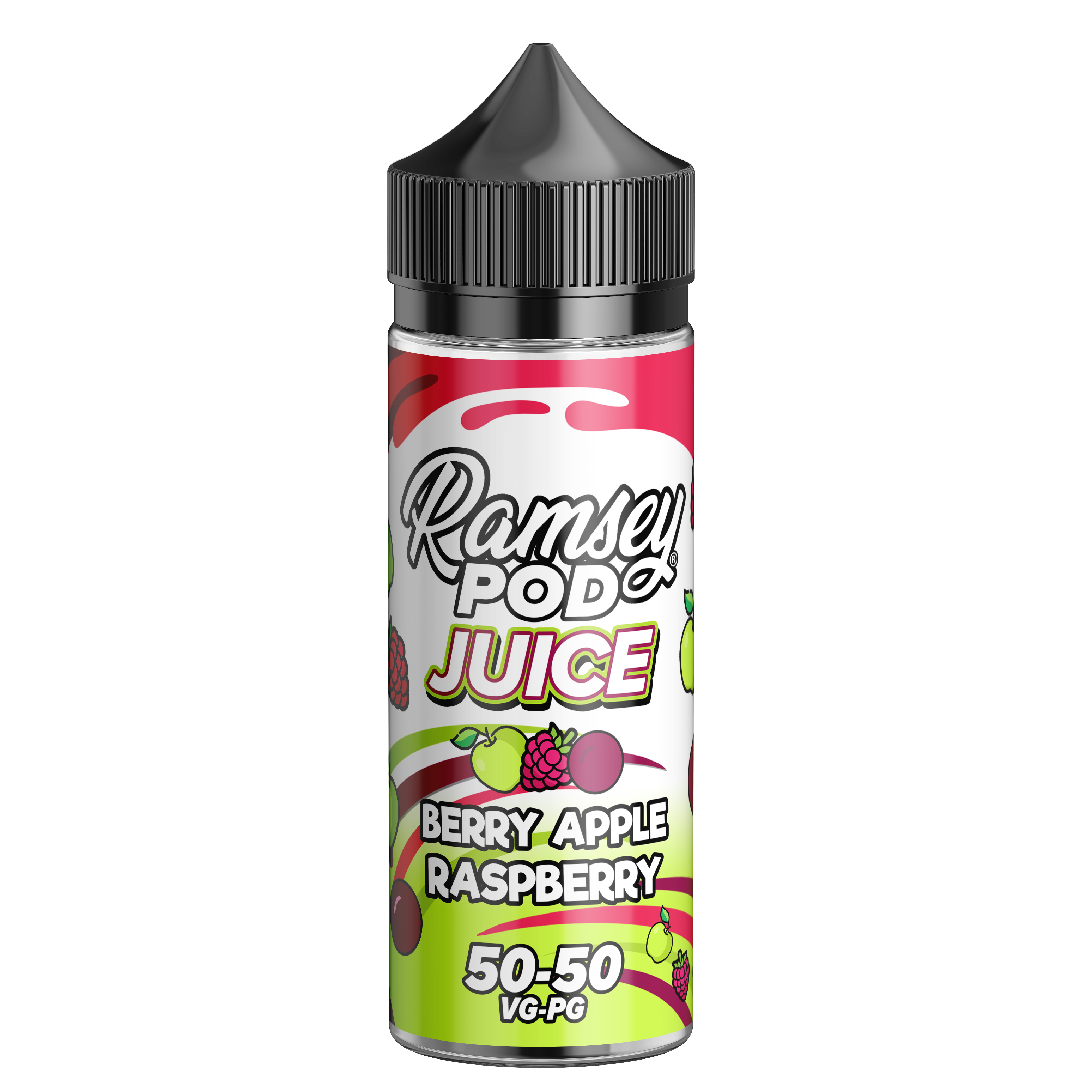 Ramsey Pod Juice Berry Apple Raspberry 0mg 100ml Shortfill E-Liquid Non Price Marked