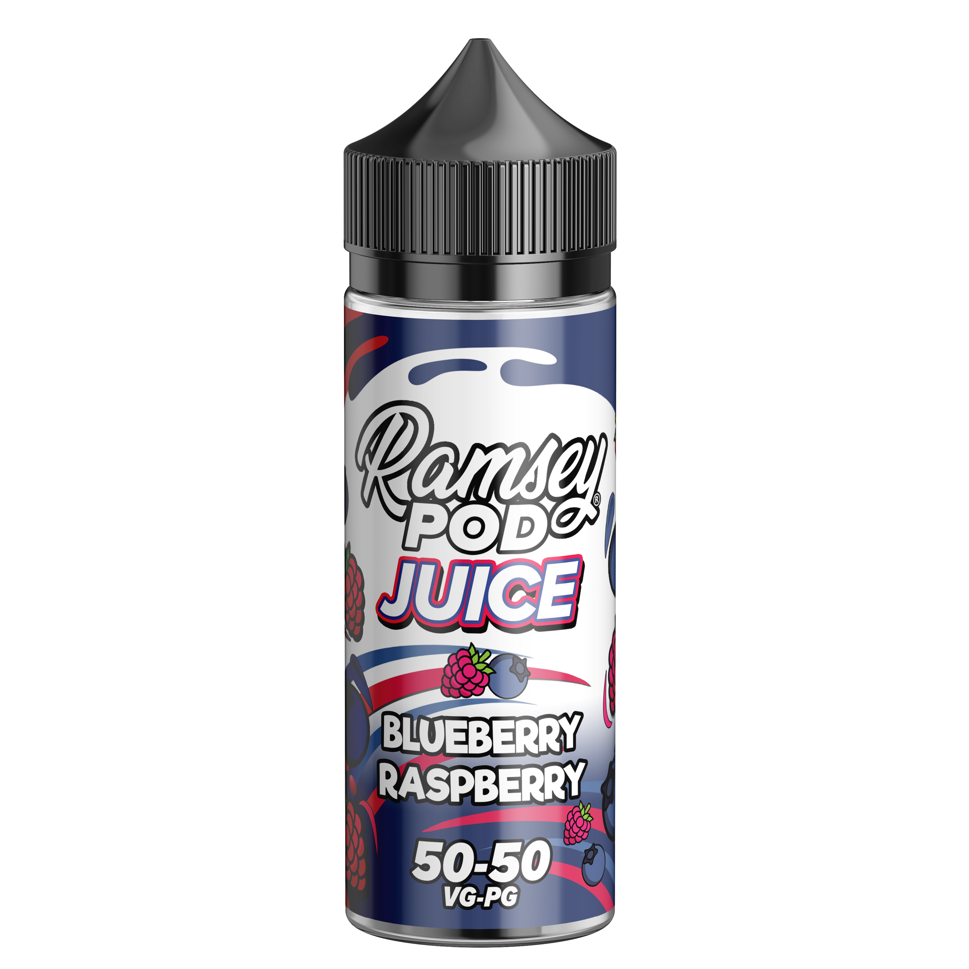 Ramsey Pod Juice Blueberry Raspberry 0mg 100ml Shortfill E-Liquid Non Price Marked