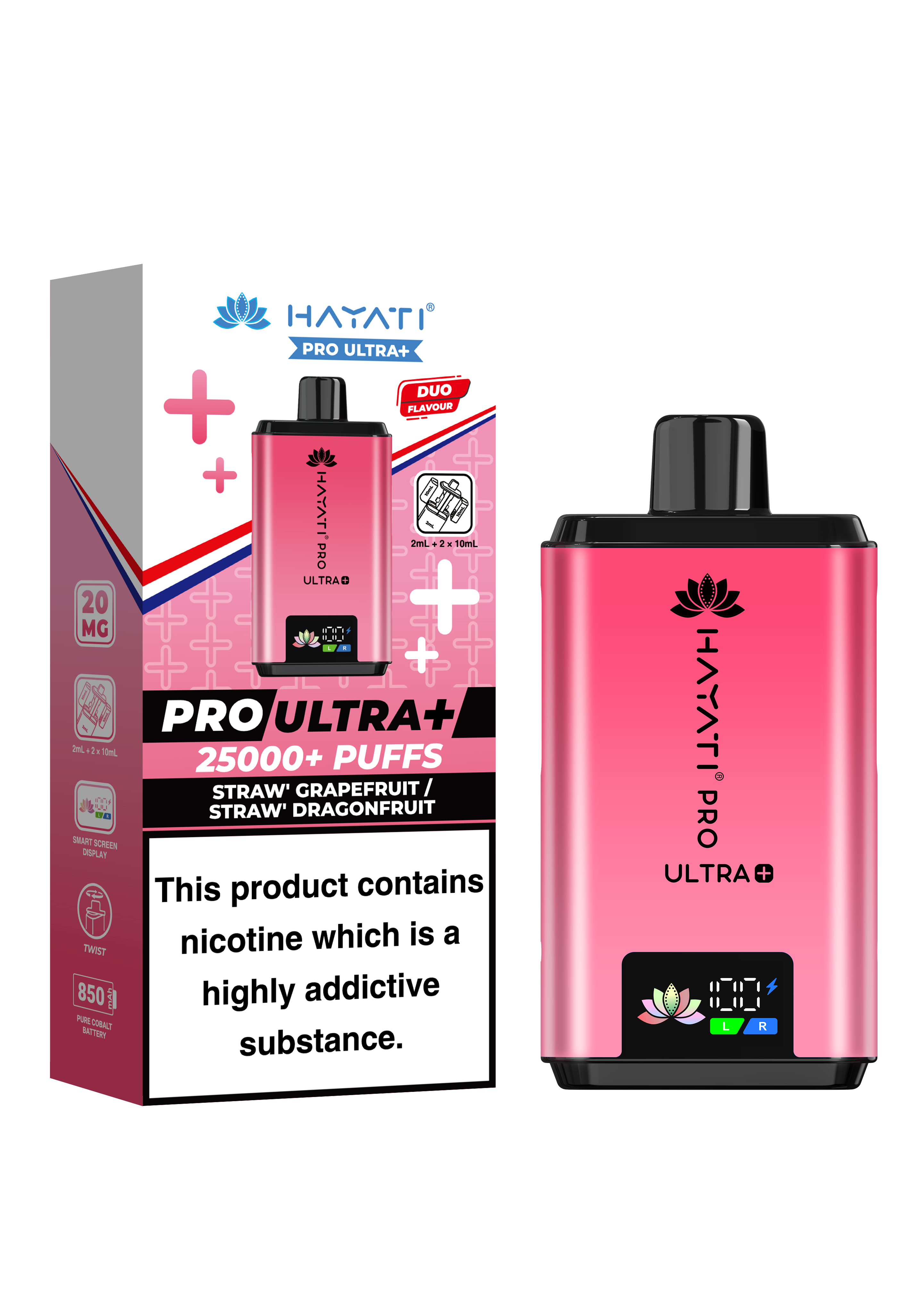 Hayati Pro Ultra + 25K Prefilled Pod Kit