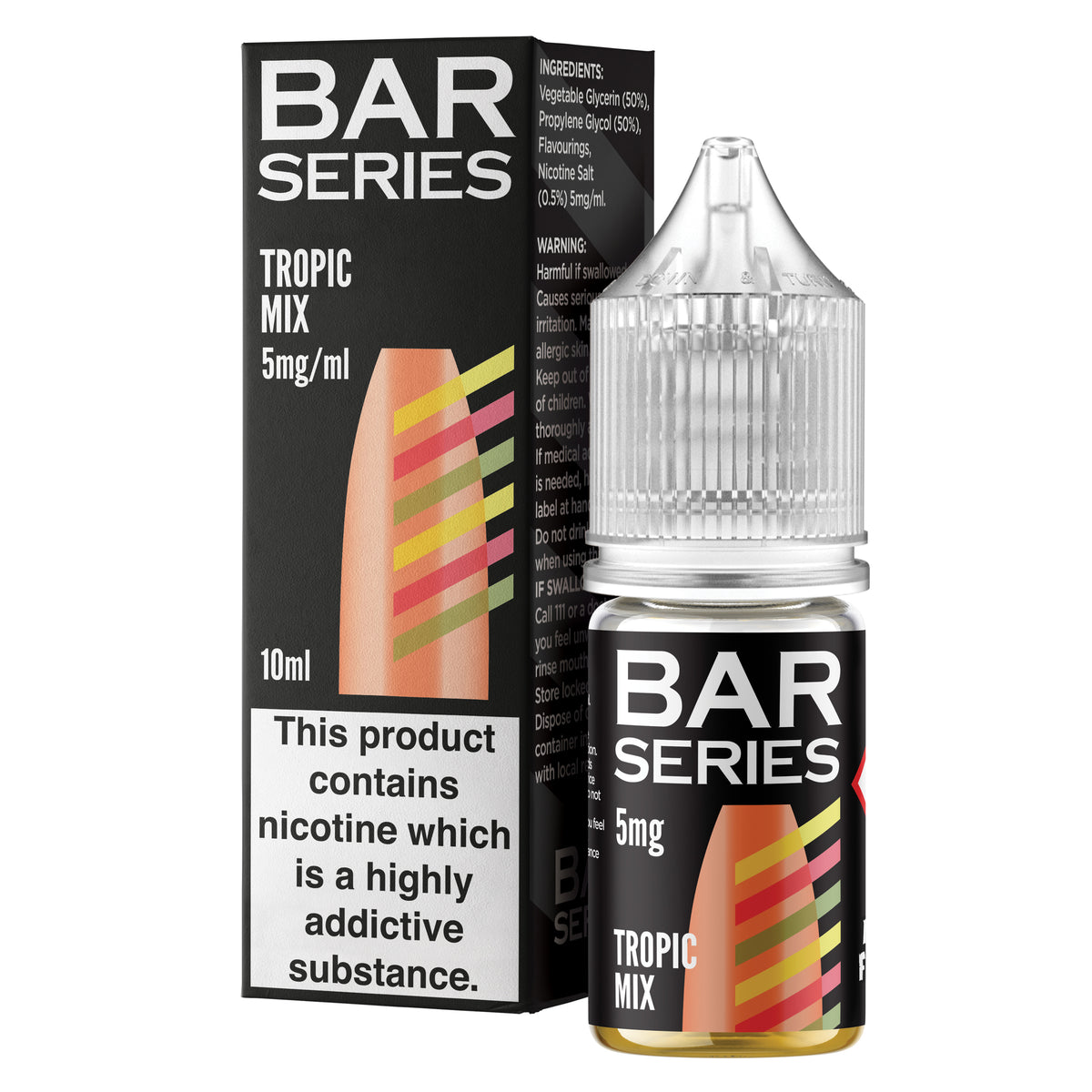 Bar Series 10ml Nic Salt (5mg)