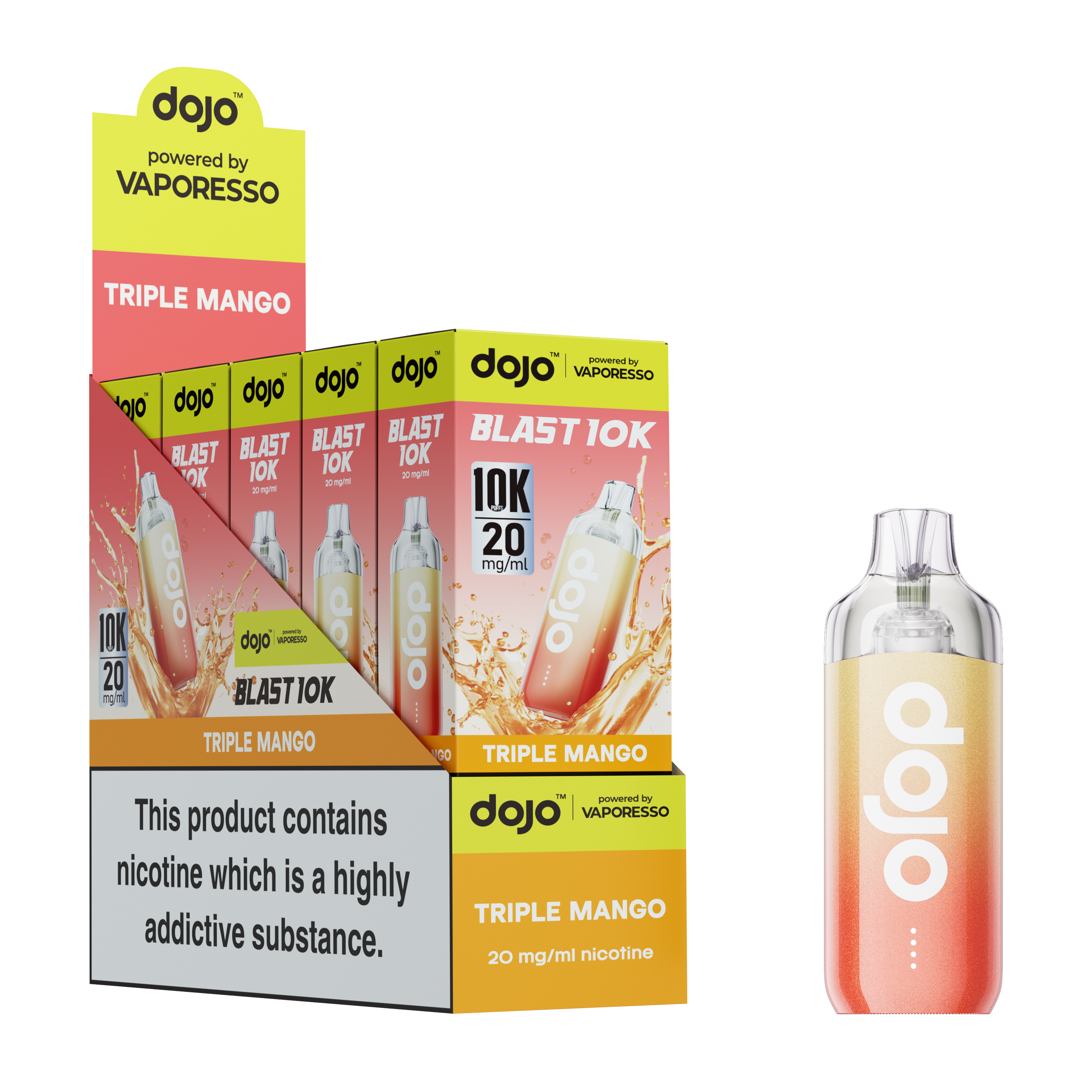 Vaporesso Dojo Blast 10K Pod Vape Kit