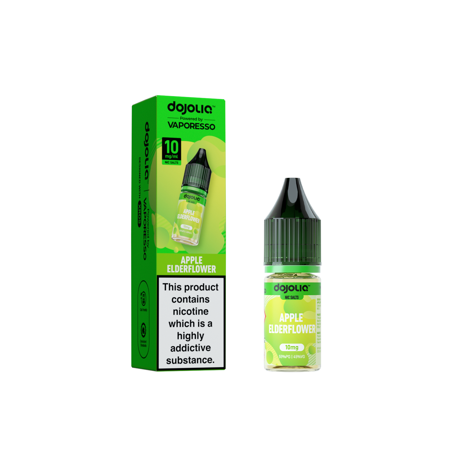 Vaporesso DojoLIQ Nic Salt 10ml (10mg) - Apple Elderflower (COMING SOON)