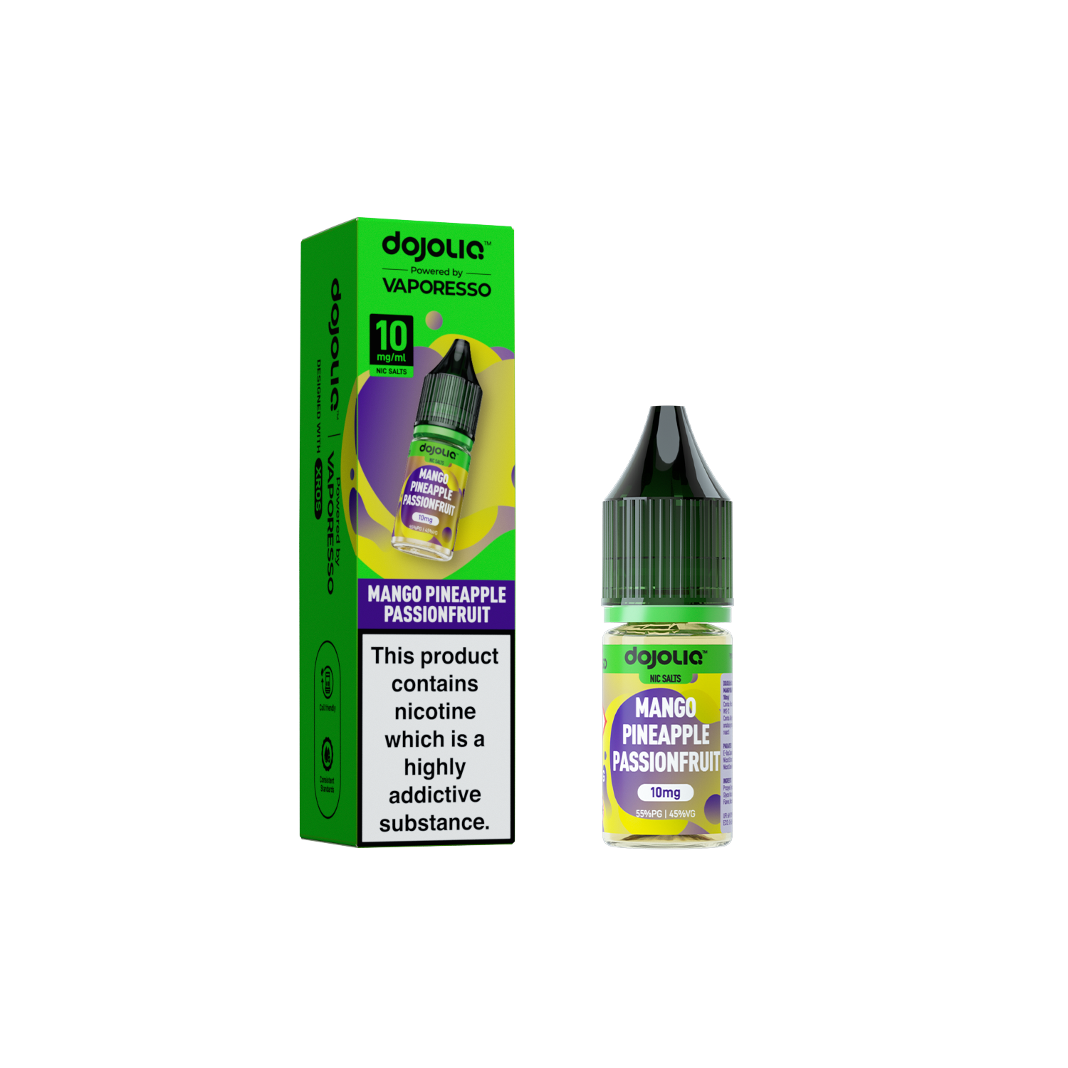 Vaporesso DojoLIQ Nic Salt 10ml (10mg) - Mango Pineapple Passionfruit (COMING SOON)