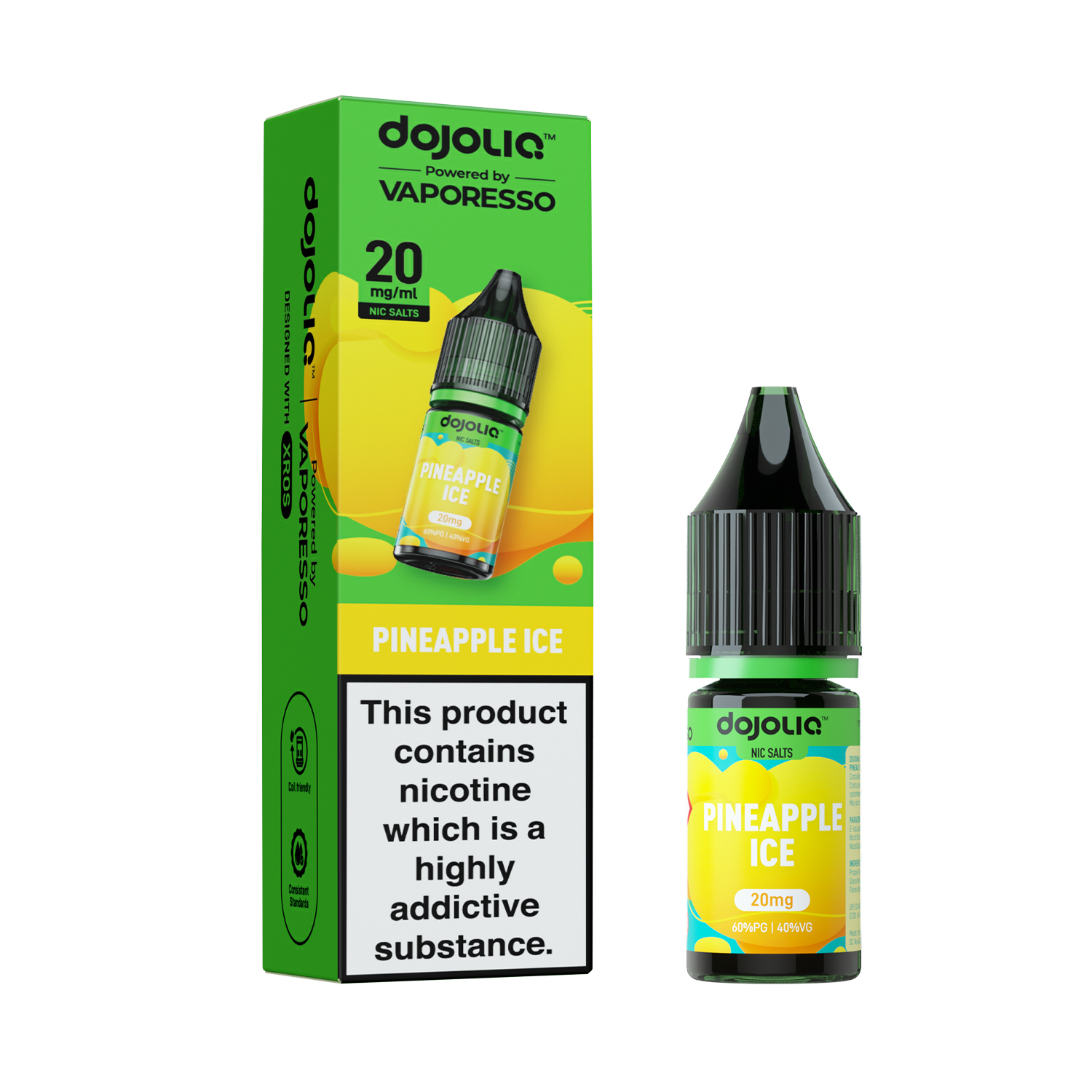 Vaporesso DojoLIQ Nic Salt 10ml (20mg) - Pineapple Ice