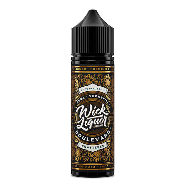Wick Liquor Boulevard Shattered 0mg 50ml Shortfill E-Liquid