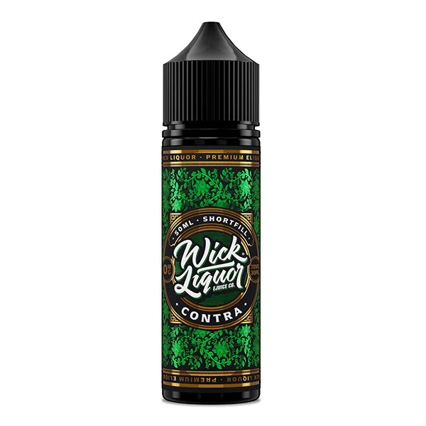Wick Liquor Contra 0mg 50ml Shortfill E-Liquid