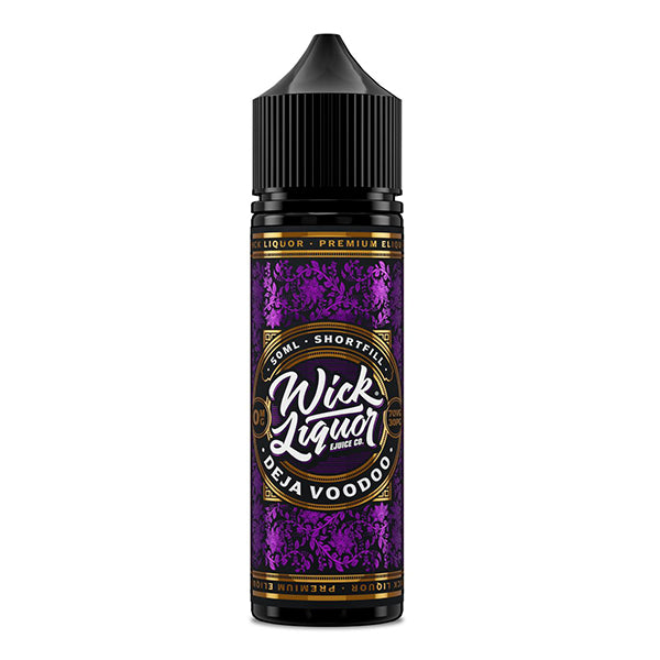 Wick Liquor Deja Voodoo 0mg 50ml Shortfill E-Liquid