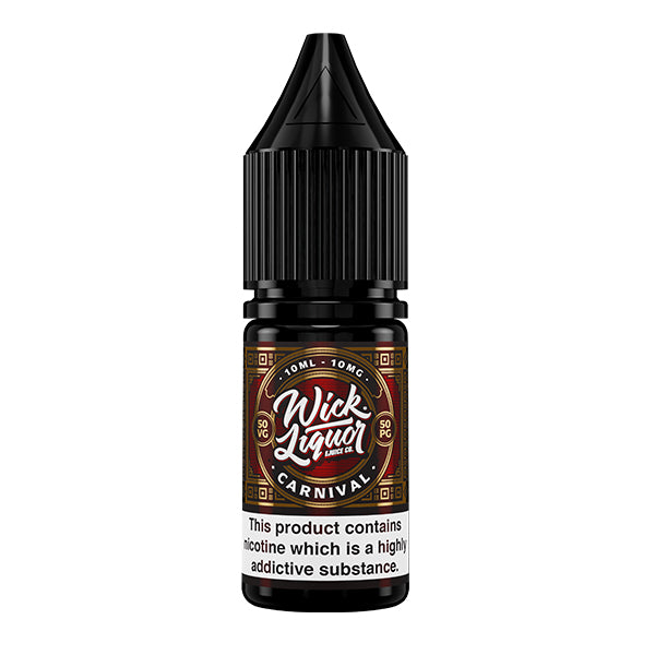 Wick Liquor Carnival 10ml Nic Salt E-Liquid 10mg