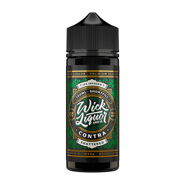 Wick Liquor Contra Shattered 0mg 100ml Shortfill E-Liquid