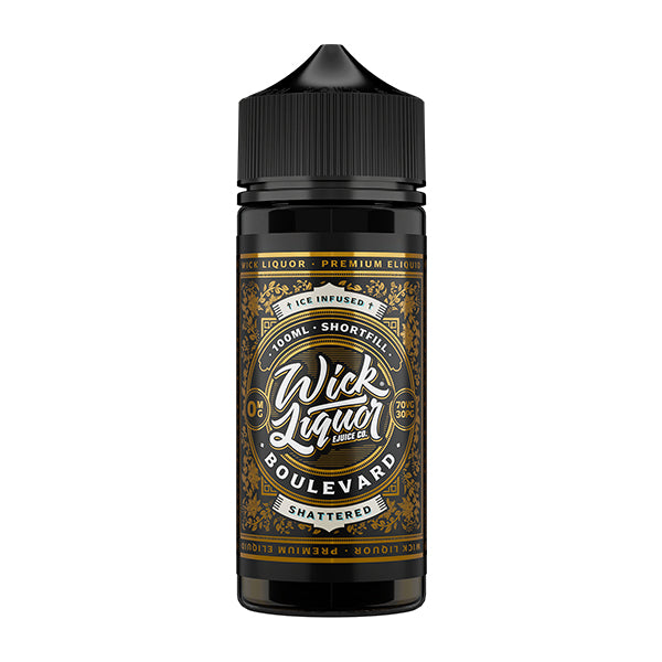 Wick Liquor Boulevard Shattered 0mg 100ml Shortfill E-Liquid