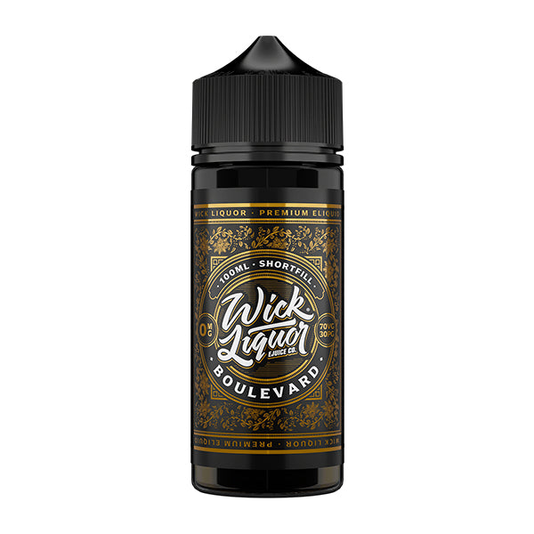 Wick Liquor Boulevard 0mg 100ml Shortfill E-Liquid