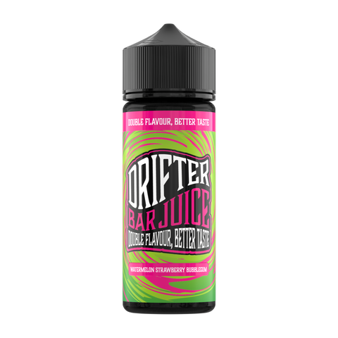 Drifter Bar Juice Watermelon Strawberry Bubblegum 0mg 100ml Shortfill