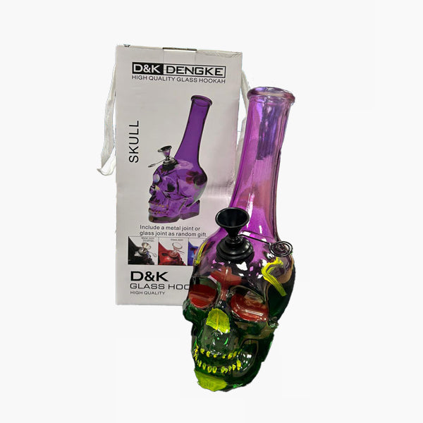 D&K Glass Hookah Skull  (SM2110 DK6454 )