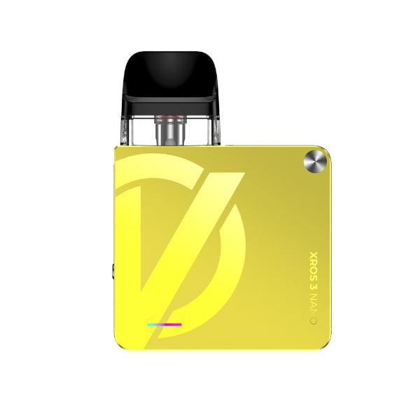 Vaporesso Xros 3 Nano Pod Vape Kit - Lemon Yellow
