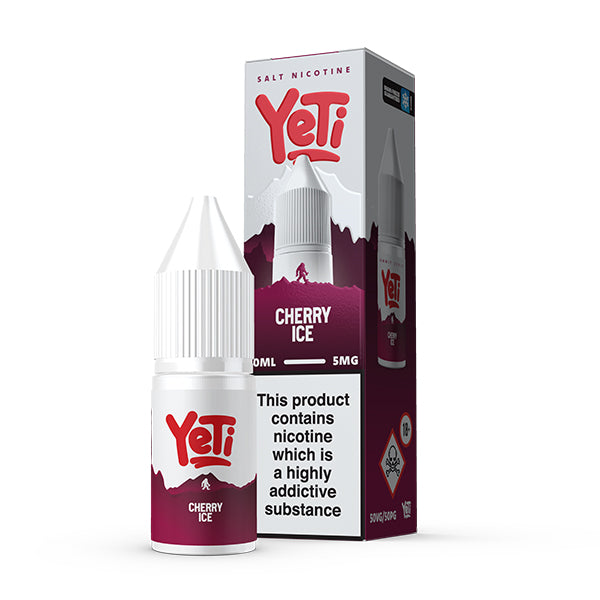 Yeti Summit Series Cherry Ice 10ml Nic Salt - 5mg