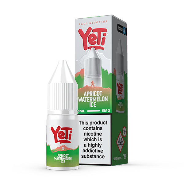 Yeti Summit Series Apricot Watermelon Ice 10ml Nic Salt - 5mg