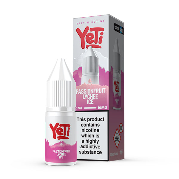 Yeti Summit Series Passionfruit Lychee Ice 10ml Nic Salt - 10mg