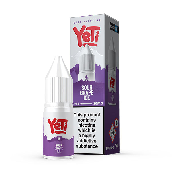 Yeti Summit Series Sour Grape Ice 10ml Nic Salt