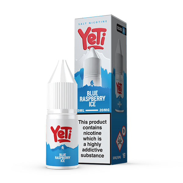 Yeti Summit Series Blue Raspberry Ice 10ml Nic Salt - 20mg