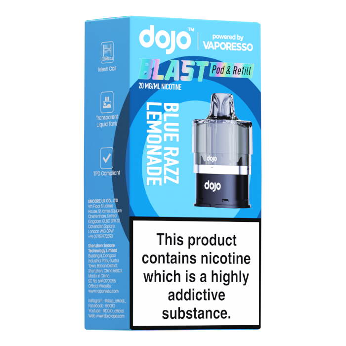 Vaporesso Dojo Blast 6000 Vape Kit - Vape Kits UK Vaporesso Dojo Blast 6000 Vape Kit - Vape Kits UK