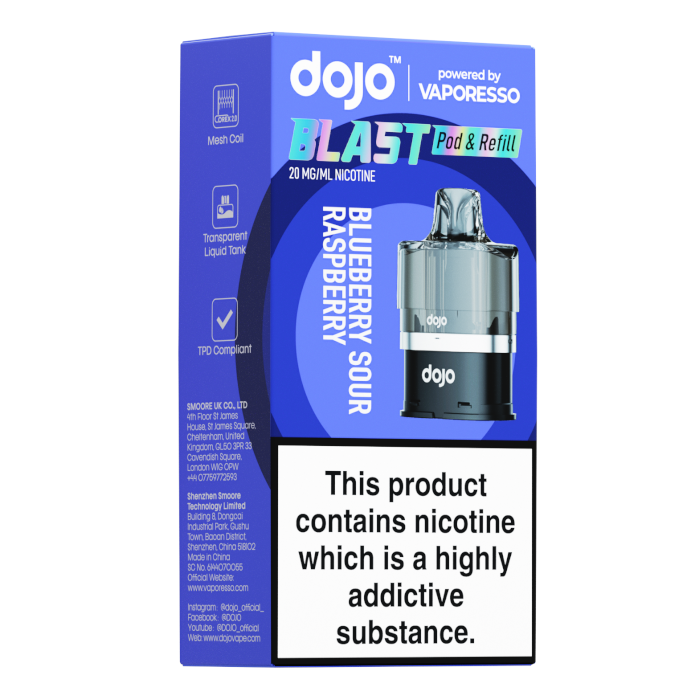 Vaporesso Dojo Blast 6000 Prefilled Pod Vape Kit