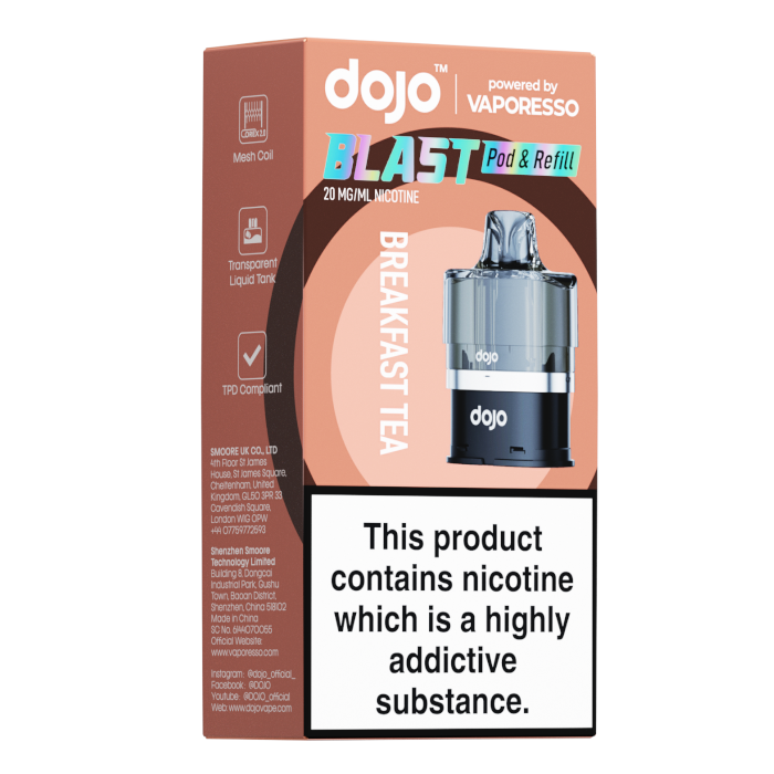 Vaporesso Dojo Blast 6000 Prefilled Pod Vape Kit