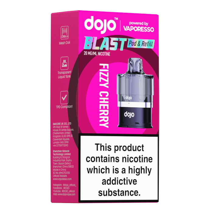 Vaporesso Dojo Blast 6000 Prefilled Pods 20mg