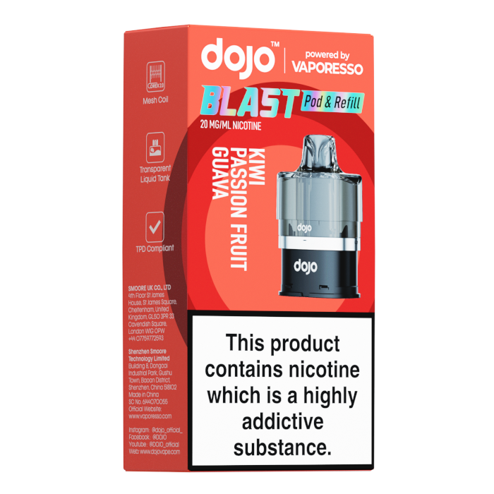 Vaporesso Dojo Blast 6000 Prefilled Pod Vape Kit