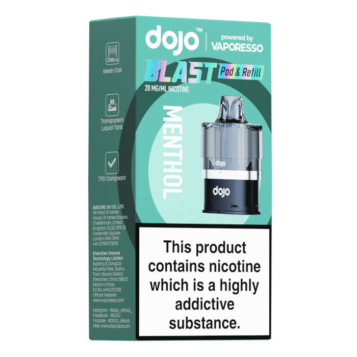 Vaporesso Dojo Blast 6000 Prefilled Pods 20mg