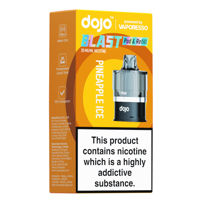 Vaporesso Dojo Blast 6000 Prefilled Pod Vape Kit