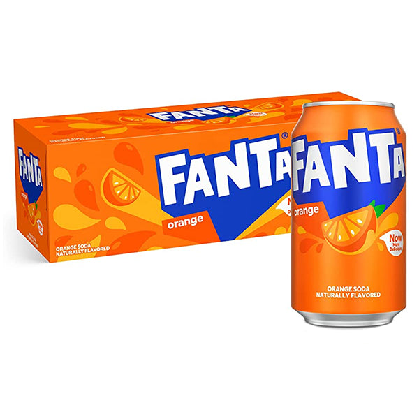 Fanta Orange, 12 Fl Oz Cans, 12 Pack (Shipping Restricted)