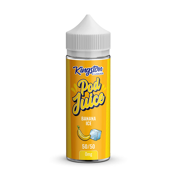 Kingston Pod Juice Banana Ice 100ml Shortfill