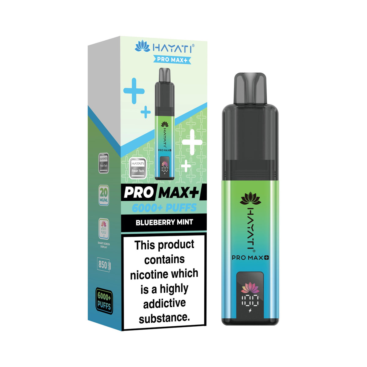 Hayati Pro Max 6000 Pod Kit - Blueberry Mint
