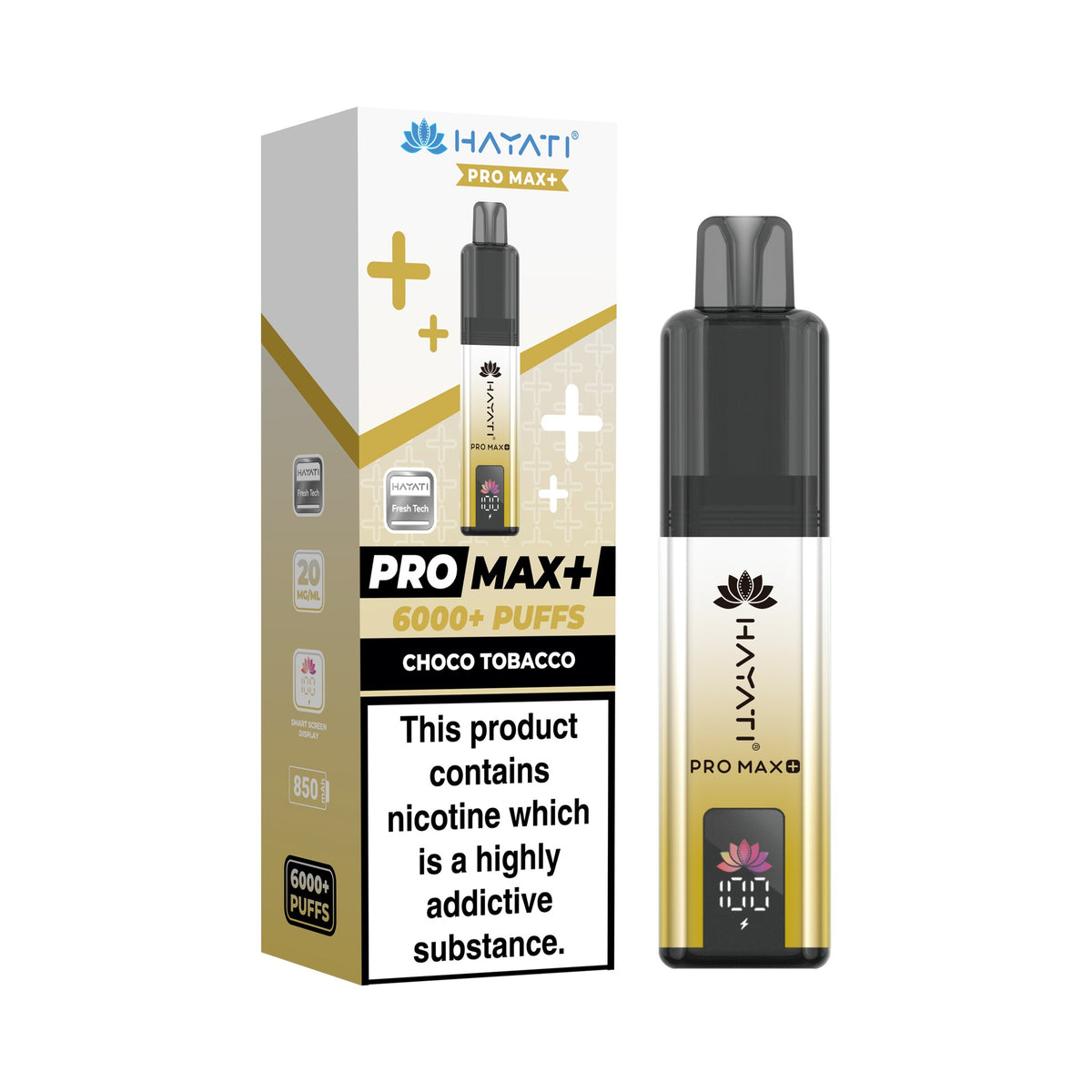 Hayati Pro Max 6000 Pod Kit - Choco Tobacco